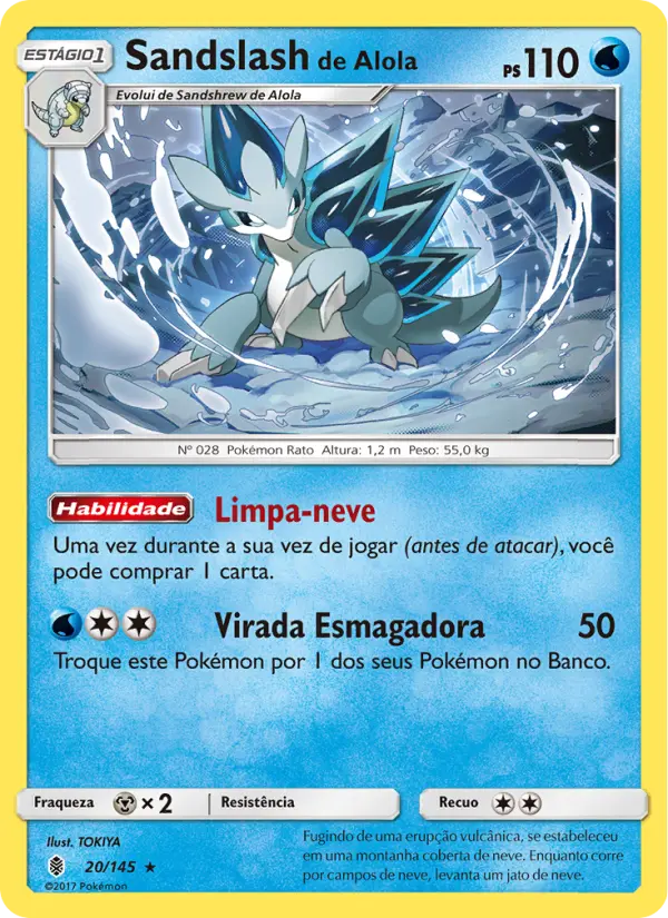 Sandslash de Alola #20