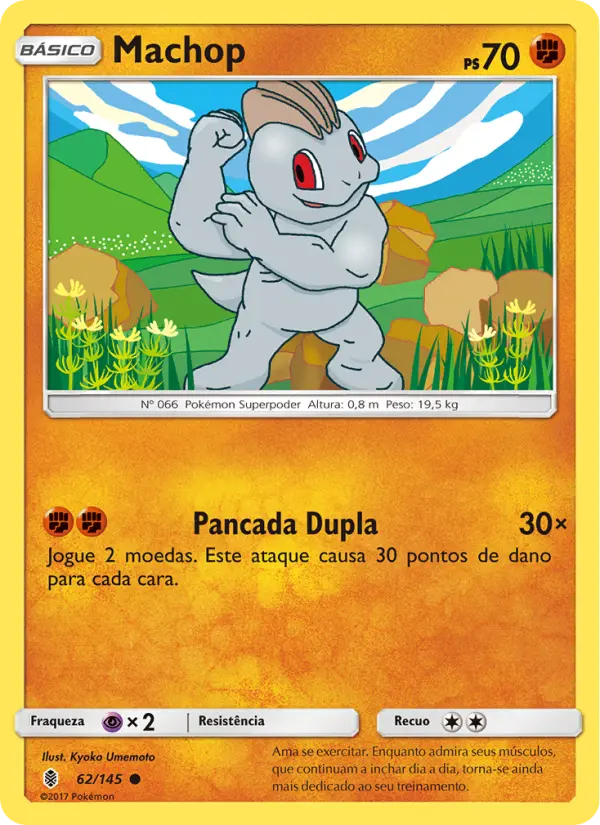 Machop #62 — Guardiões Ascendentes (Reverse Holo)