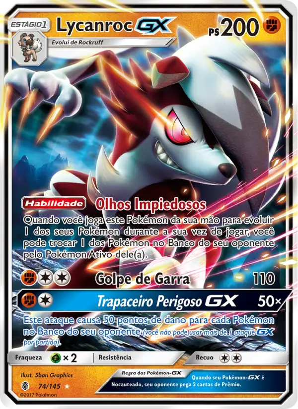 Lycanroc GX #74