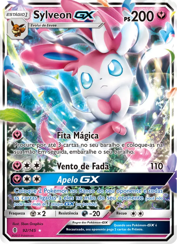 Sylveon GX #92 — Guardiões Ascendentes