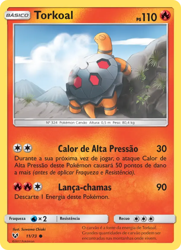 Torkoal #11 — Lendas Luminescentes