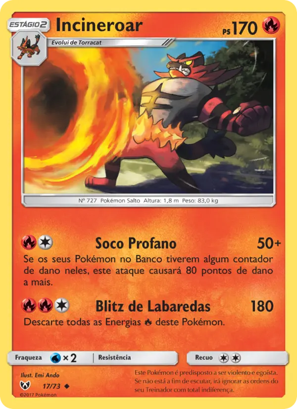 Incineroar #17