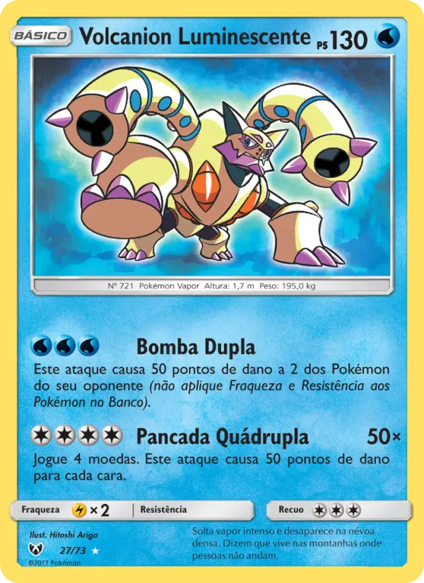 Volcanion Luminescente #27 — Lendas Luminescentes