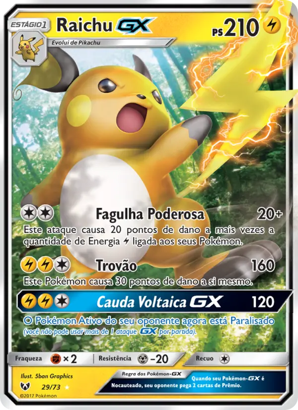 Raichu GX #29