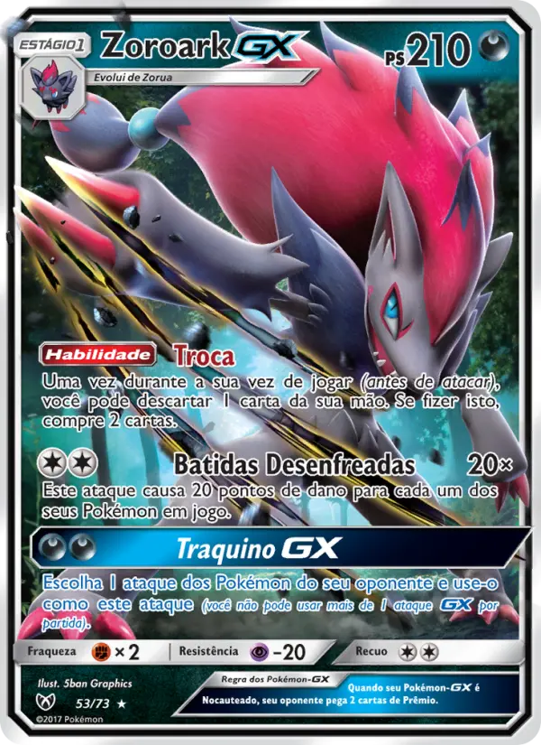 Zoroark GX #53 — Lendas Luminescentes
