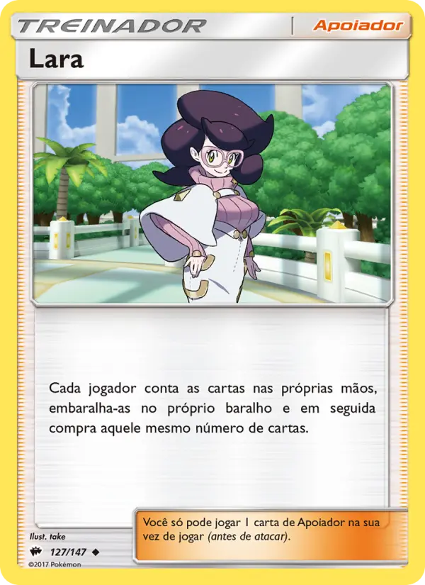 Lara #127 — Sombras Ardentes (Reverse Holo)