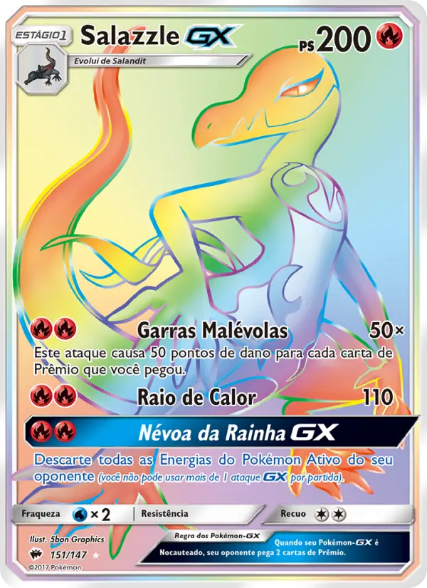 Salazzle GX #151