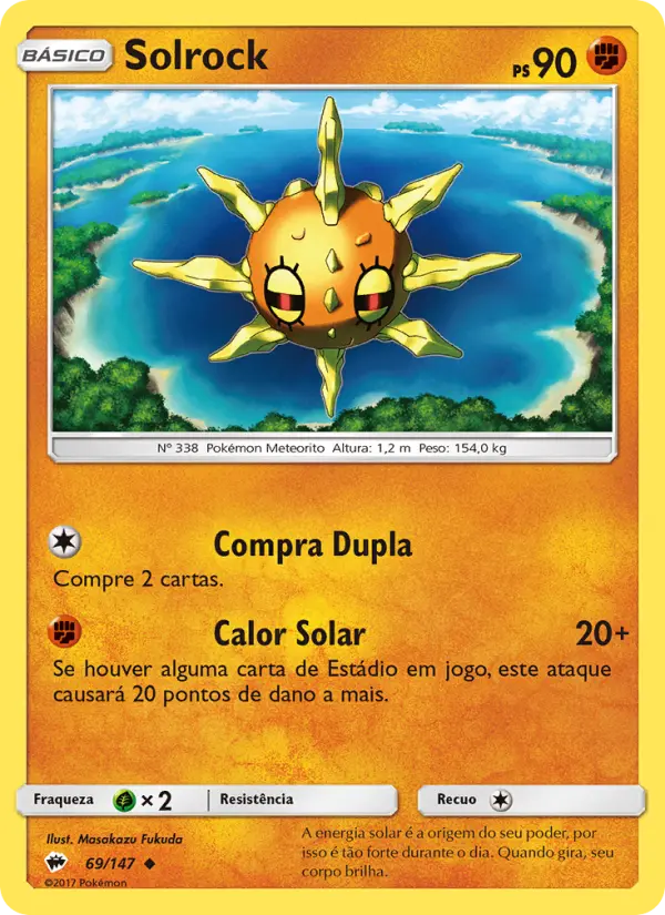 Solrock #69 — Sombras Ardentes (Reverse Holo)