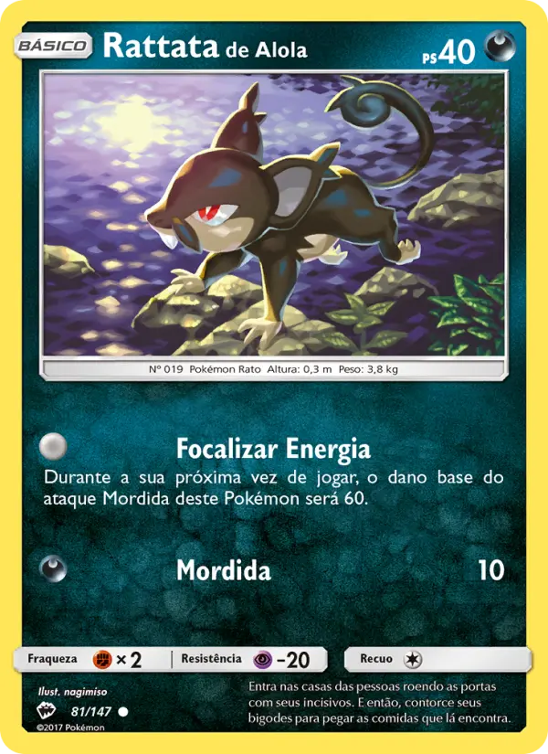 Rattata de Alola #81