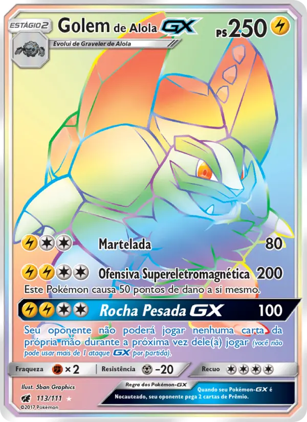 Golem de Alola GX #113