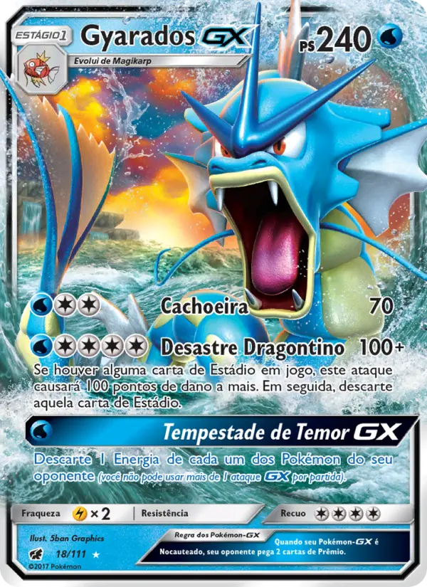 Gyarados GX #18