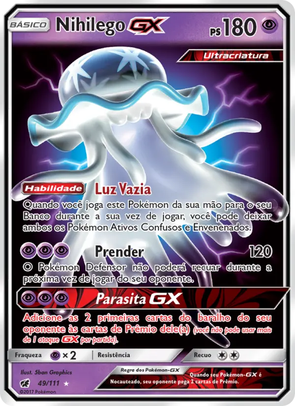 Nihilego GX #49 — Invasão Carmim