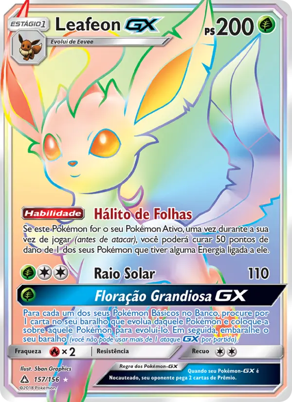 Leafeon GX #157