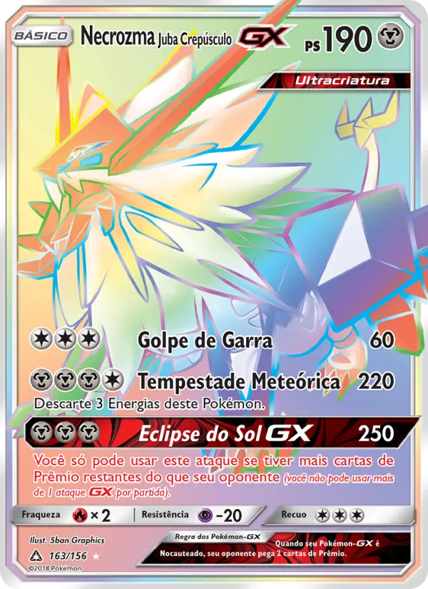 Necrozma Juba Crepúsculo GX #163