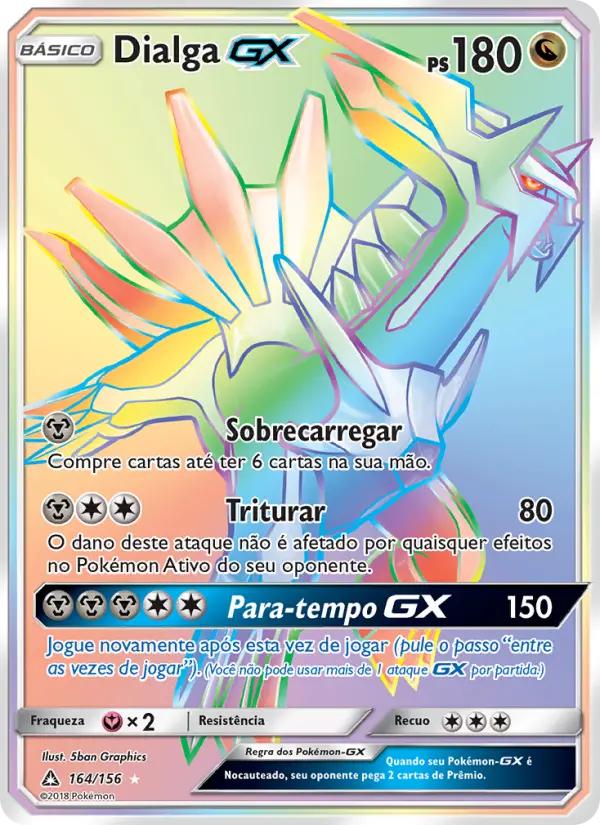 Dialga GX #164 — Ultra Prisma