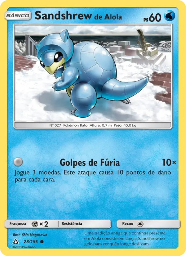 Sandshrew de Alola #28