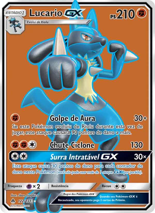 Lucario GX #122