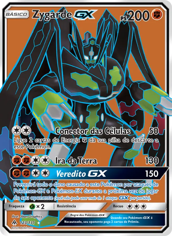 Zygarde GX #123 — Luz Proibida