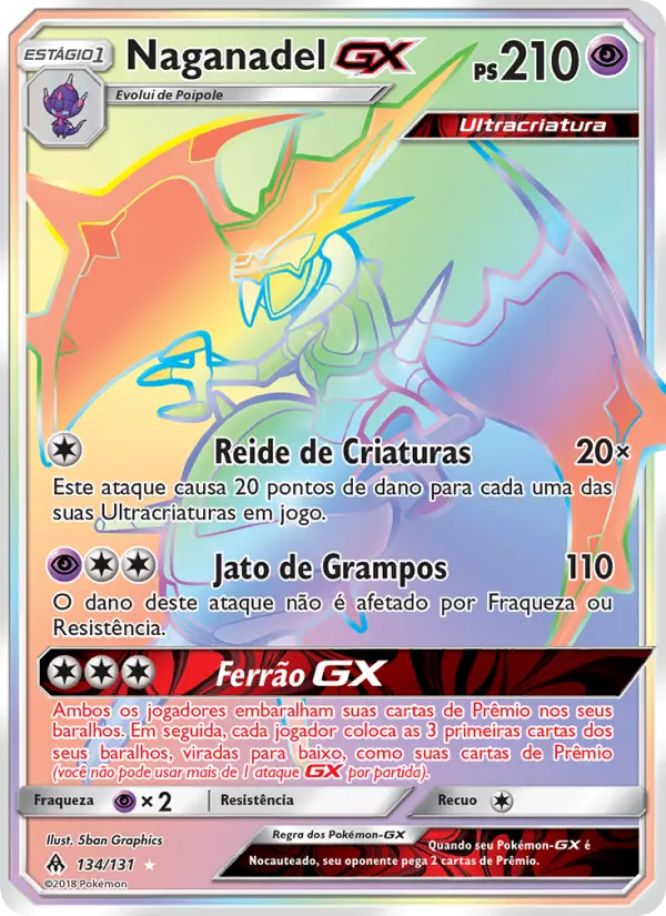 Naganadel GX #134