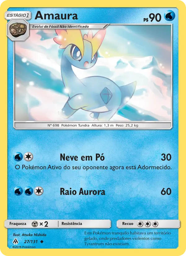 Amaura #27 — Luz Proibida (Reverse Holo)