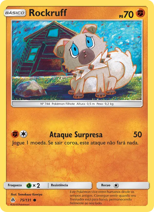 Rockruff #75