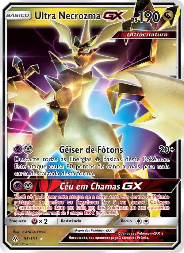 Ultra Necrozma GX #95 — Luz Proibida