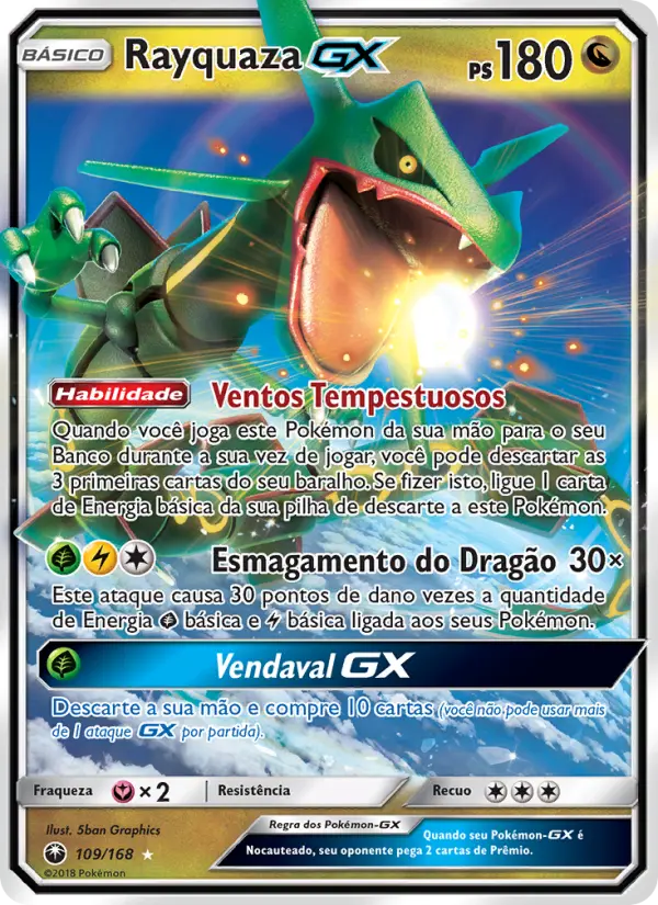 Rayquaza GX #109