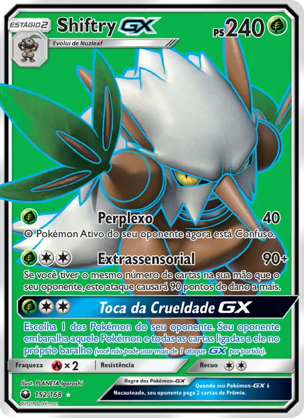Shiftry GX #152
