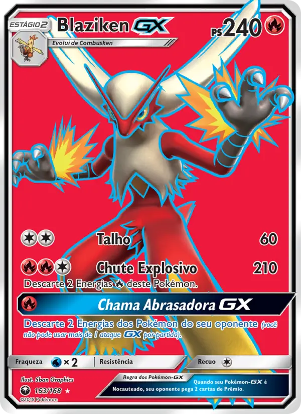 Blaziken GX #153