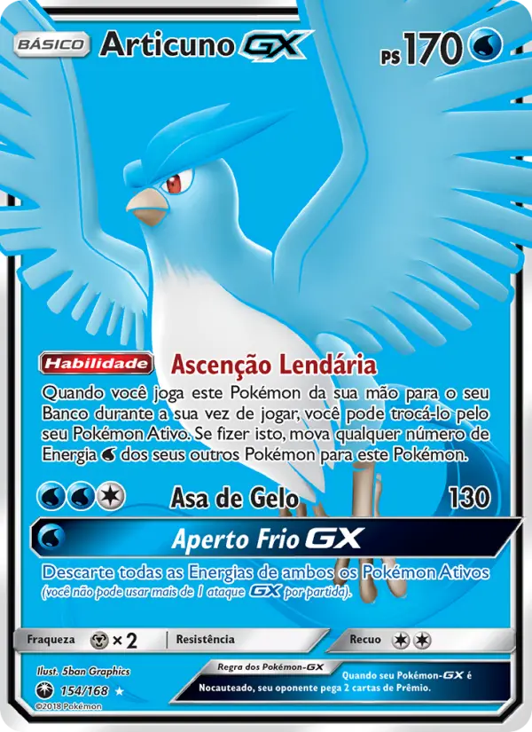 Articuno GX #154