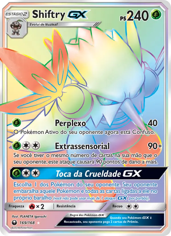 Shiftry GX #169