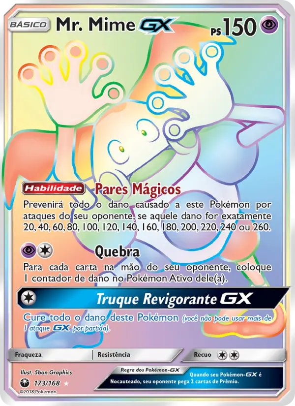 Mr. Mime GX #173