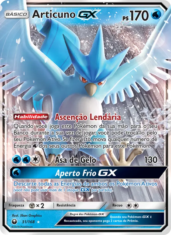 Articuno GX #31