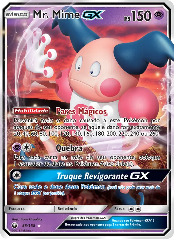 Mr. Mime GX #56