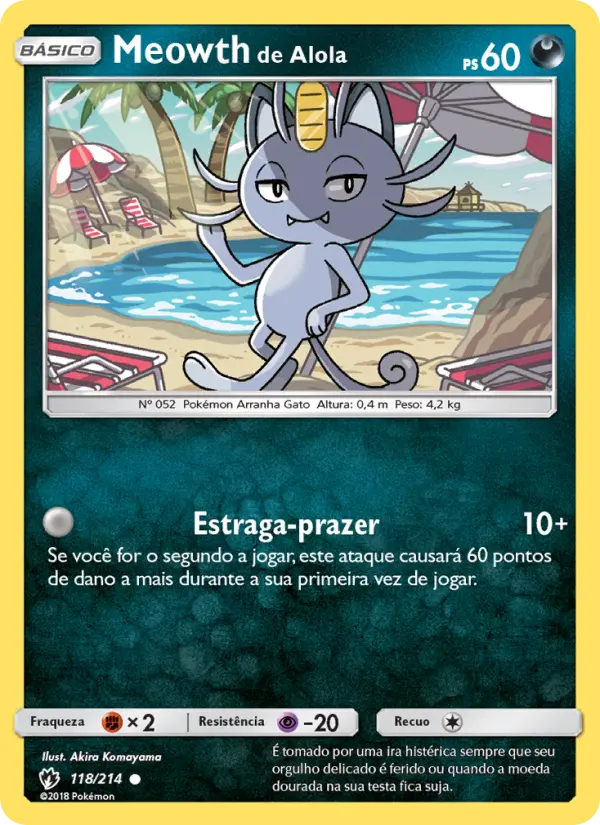 Alolan Meowth #118