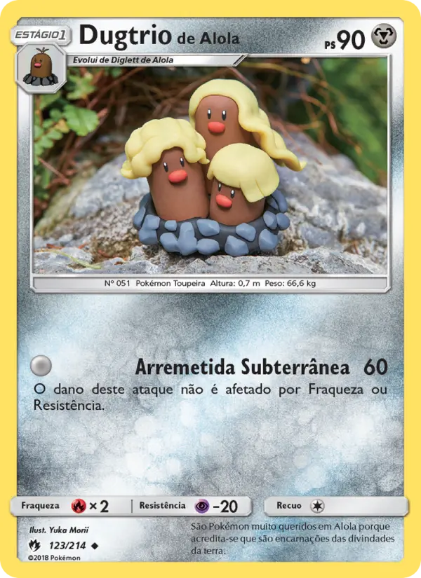 Dugtrio de Alola #123