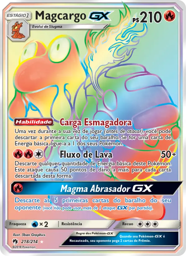 Magcargo GX #218