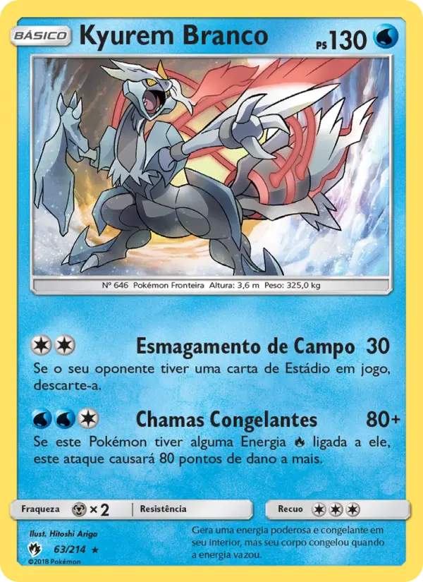 Kyurem Branco #63