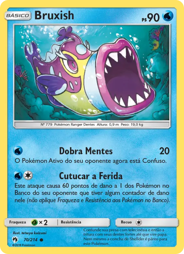 Bruxish #70 — Trovões Perdidos (Reverse Holo)