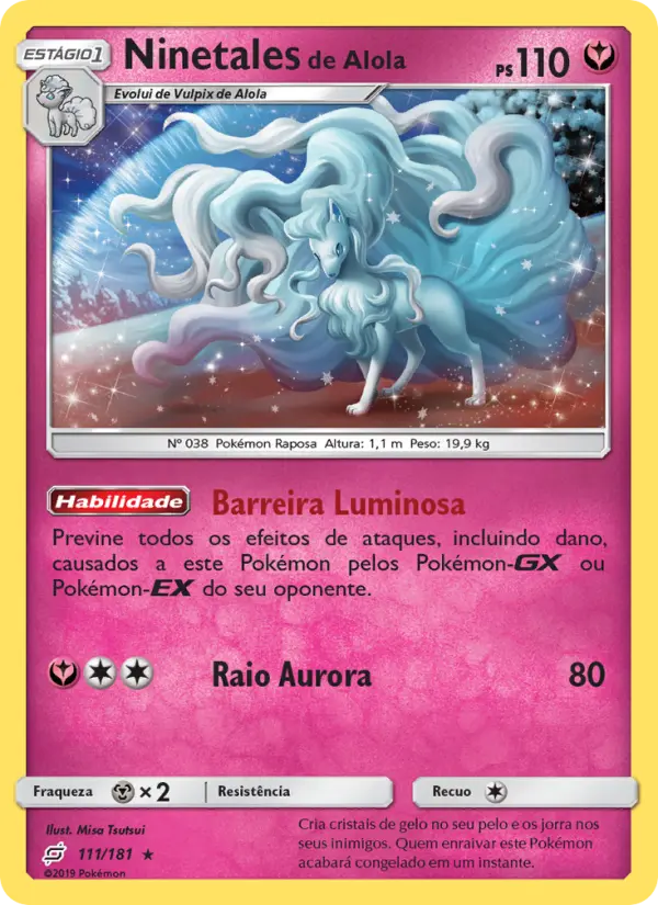 Ninetales de Alola #111