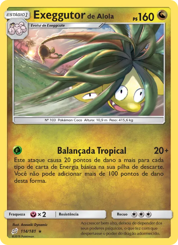 Exeggutor de Alola #114