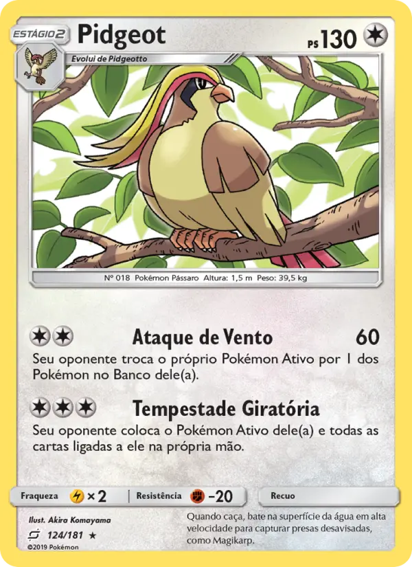 Pidgeot #124