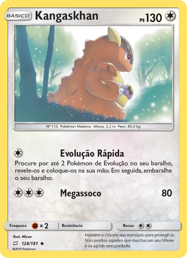 Kangaskhan #128 — União de Aliados