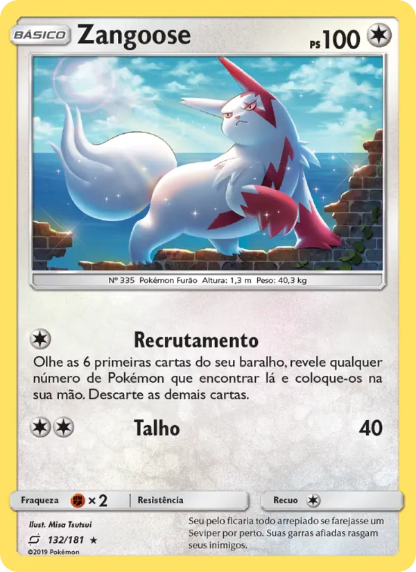 Zangoose da Equipe Magma #132