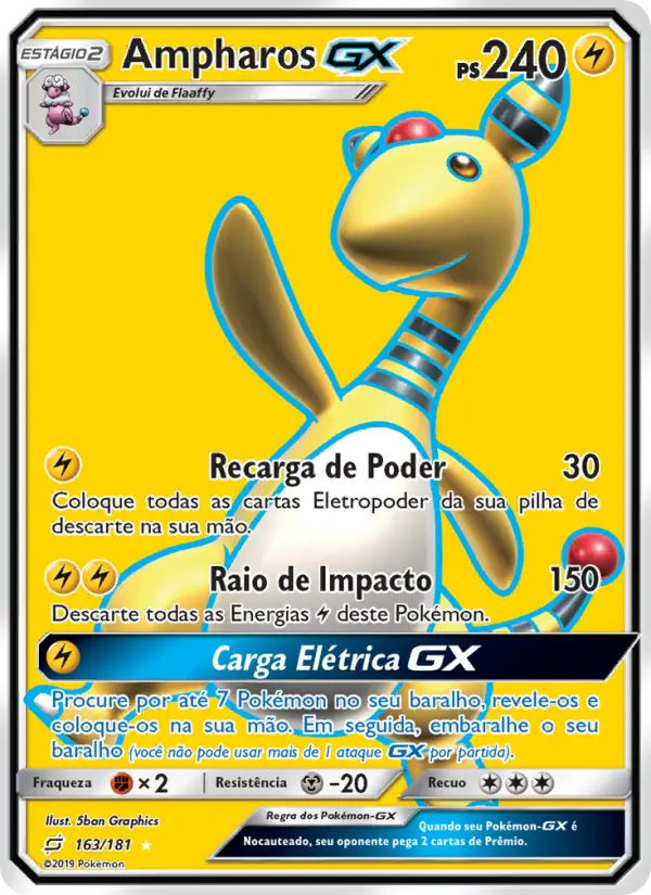 Ampharos GX #163