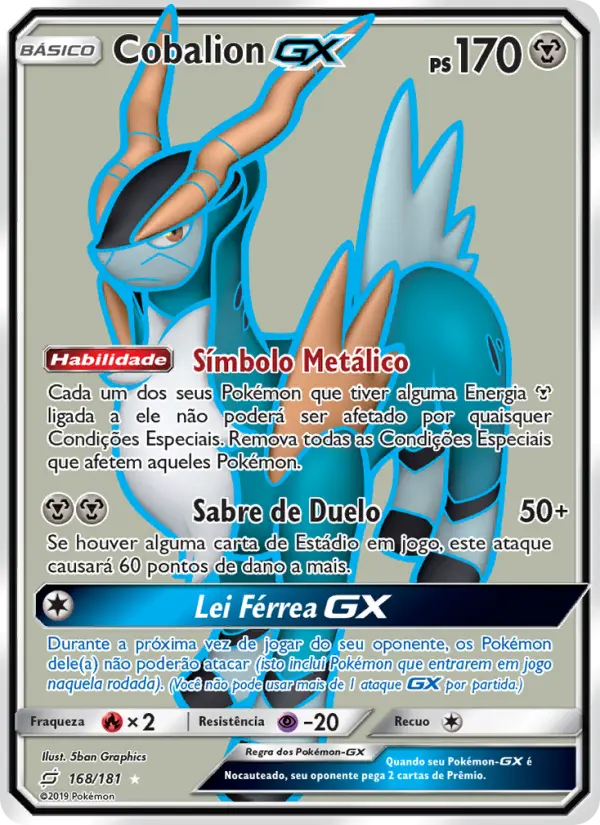 Cobalion GX #168 — União de Aliados