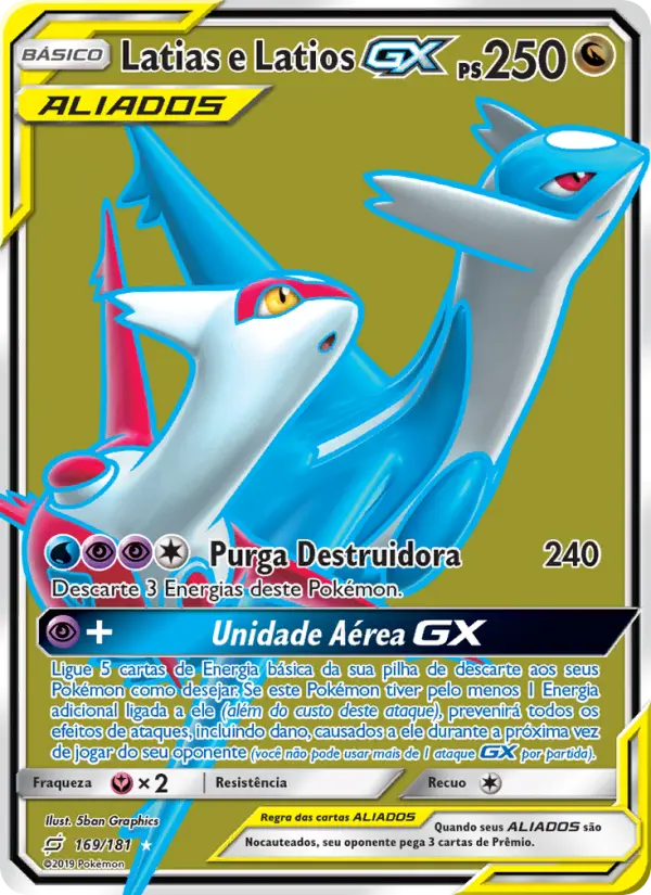 Latias e Latios GX #169