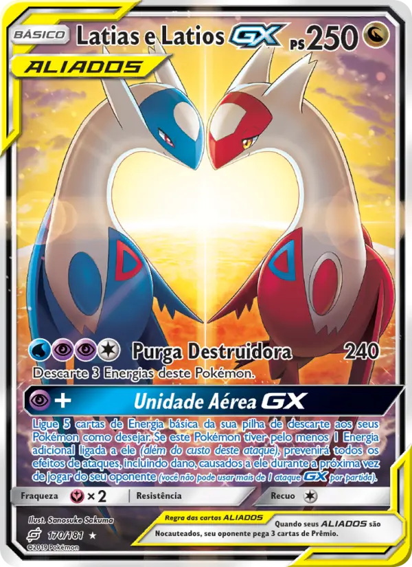 Latias e Latios GX #170