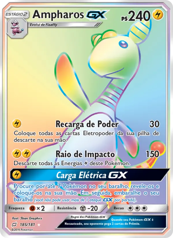 Ampharos GX #185