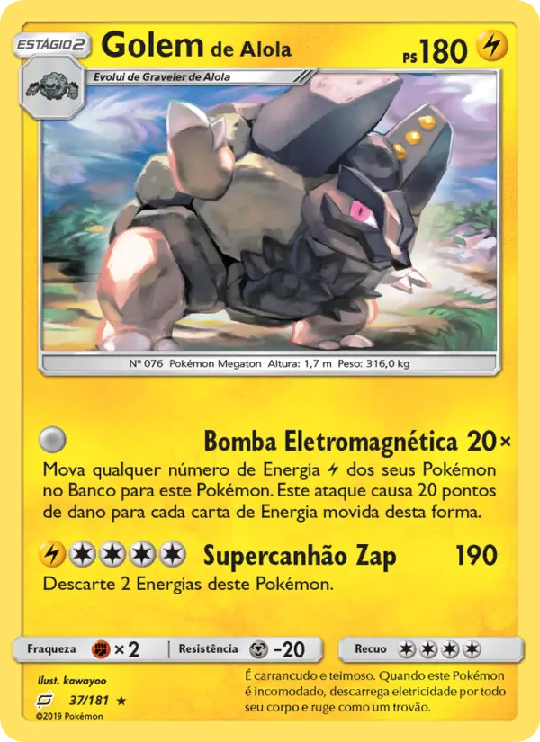 Golem de Alola #37